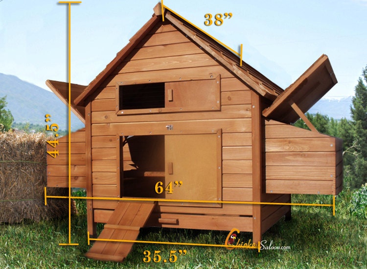 DIY Rambler Build It Yourself Chicken Coop Kit by CoopSaloon