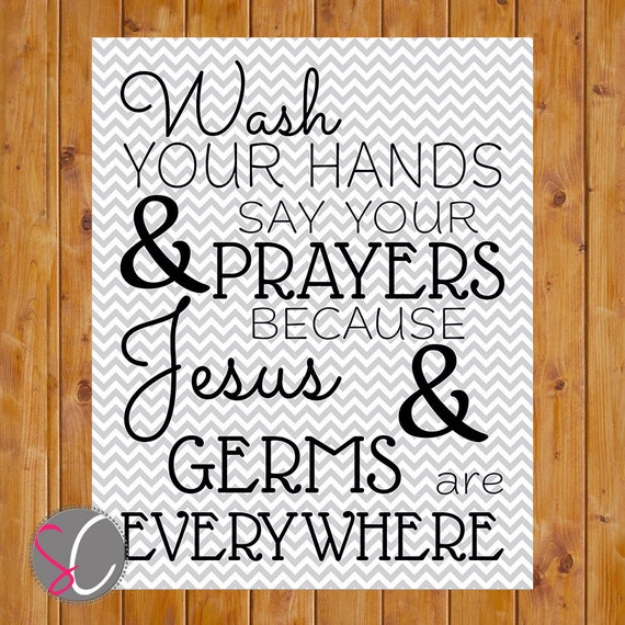... Prayers Chevron Bathroom Wall Art 8x10 Digital JPEG Printable (33 ... Prayers Chevron Bathroom Wall Art 8x10 Digital JPEG Printable (33