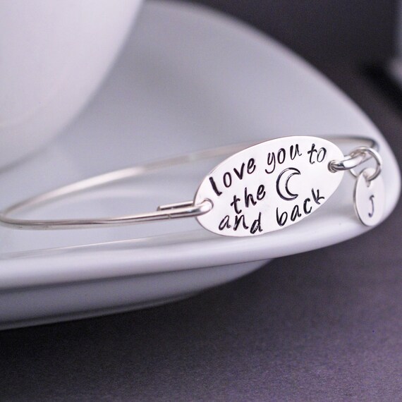 Love you to the Moon Bracelet
