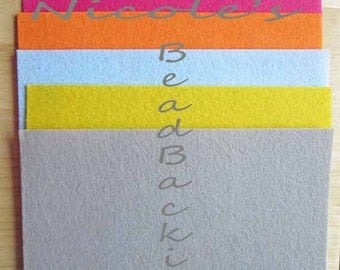 Nicole's BeadBacking Beading Foundation Bead Fabric Art Craft Supplies Textiles 12x9