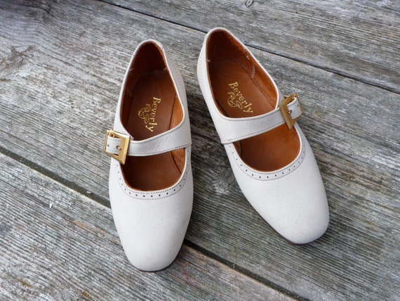 50s white shoes