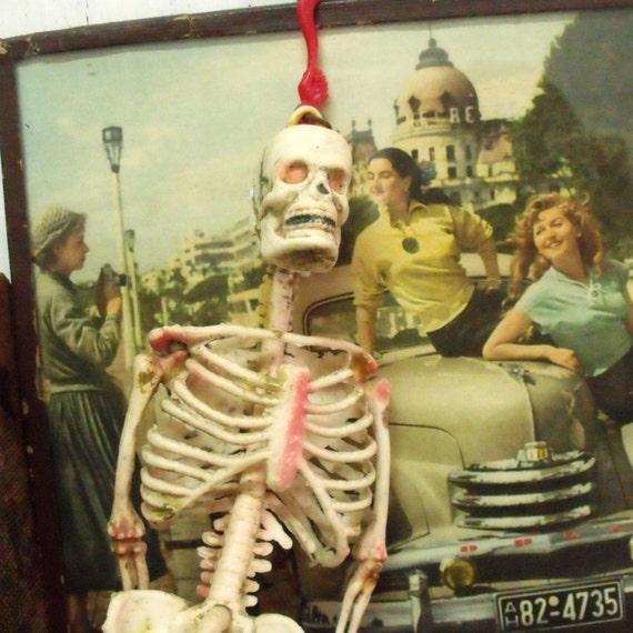 Vintage mature Erotic Skeleton rare