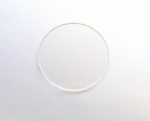 Clear acrylic discs many sizes available