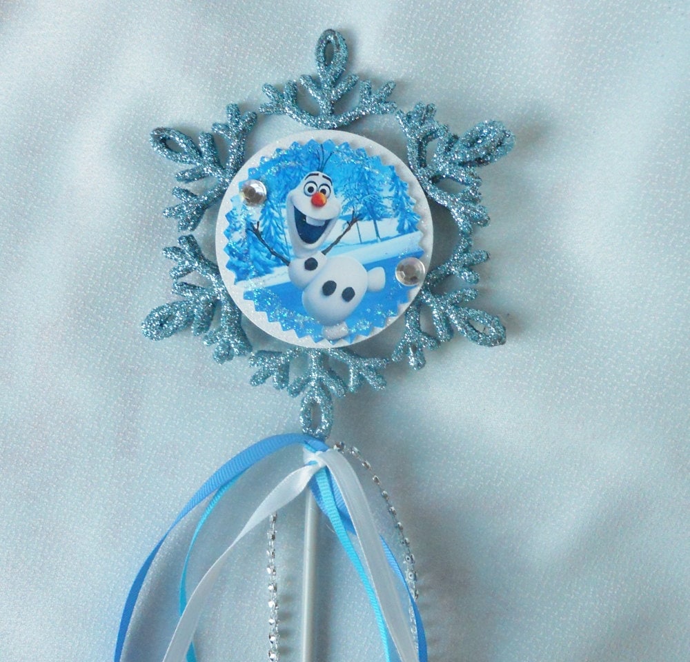 olaf toy with wand