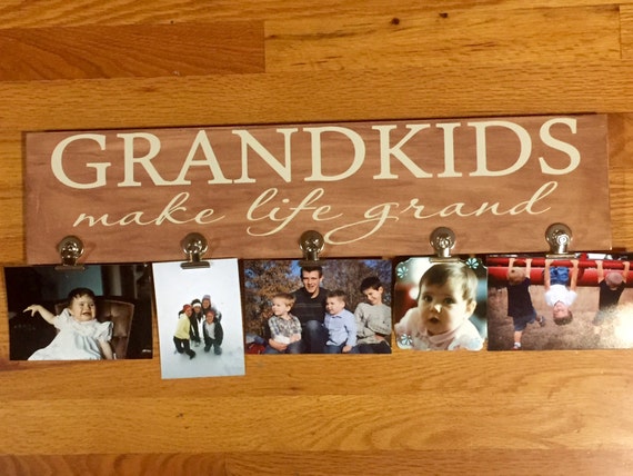 Grandkids Make Life Grand DECAL ONLY measuring 22 x 5 board