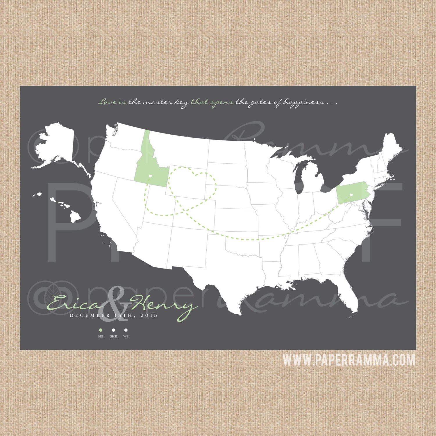 Wedding Map Art Wedding World Map Wedding Gift Map Wedding