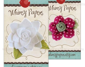 Premium Display cards - Little Red Bird - Choice of card size and quantity