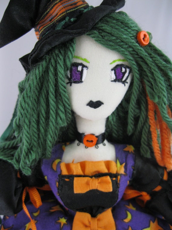 stuffed halloween witches