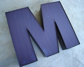 Large letter m | Etsy