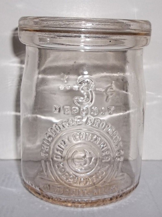 Dairy Container Corporation Detroit MI 3 Cent Deposit