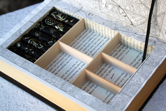 Vintage Book Jewelry Box
