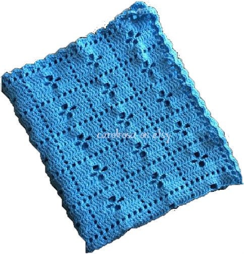 Crochet PATTERN Daisy A Day Blanket/Afghan/Crib Pram Cover