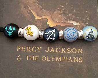 Percy Jackson necklace, camp half blood, Titan's Curse Edition