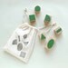 Rubber Stamp Set: I love Geometry – six geometric forms in a bag