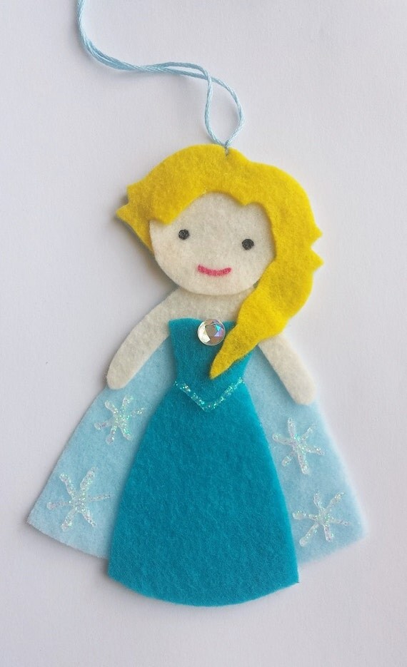 elsa felt doll