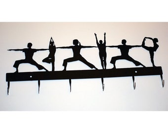 Yoga Coffee Cup Rack 6 Hook
