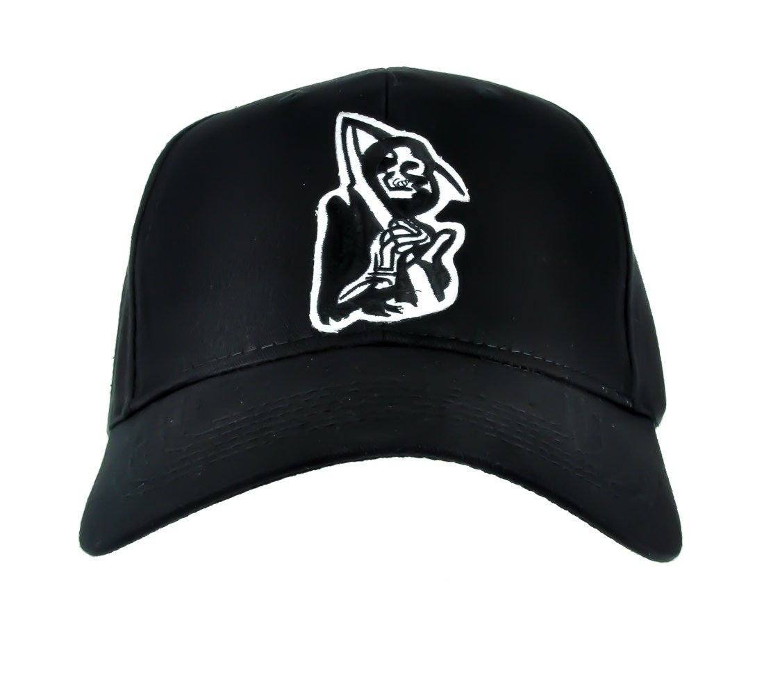 grim reaper polo hat