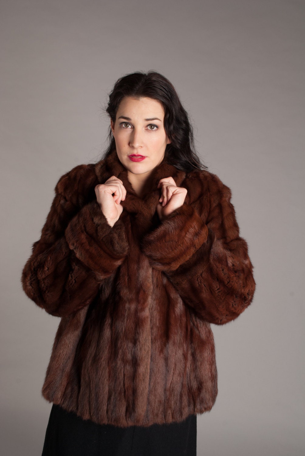 50s Fur Jacket Vintage 1950s Fur Coat Calgary Bound Fur