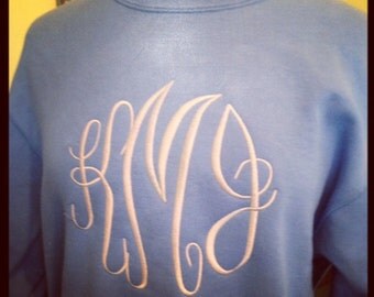 watercolor giant monogram sweatshirt price