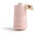 Red Metallic Glitter Twine Jumbo Cone / 750 Yards / The Original Glitter Twine