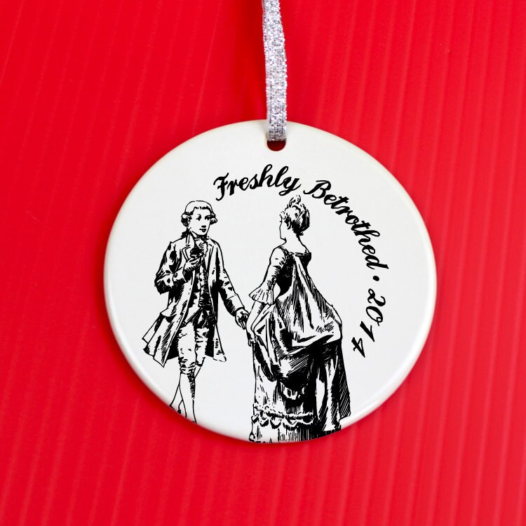 christmas ornament engaged christmas ornament by typeposters christmas ornament engaged christmas ornament by typeposters