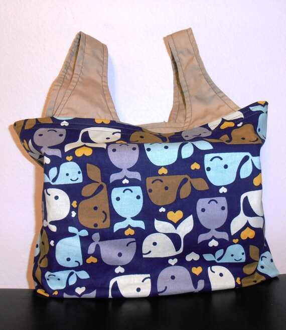 Blue Whales Tote