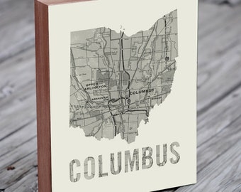 Ohio Wall Art columbus | etsy Ohio Wall Art columbus | etsy