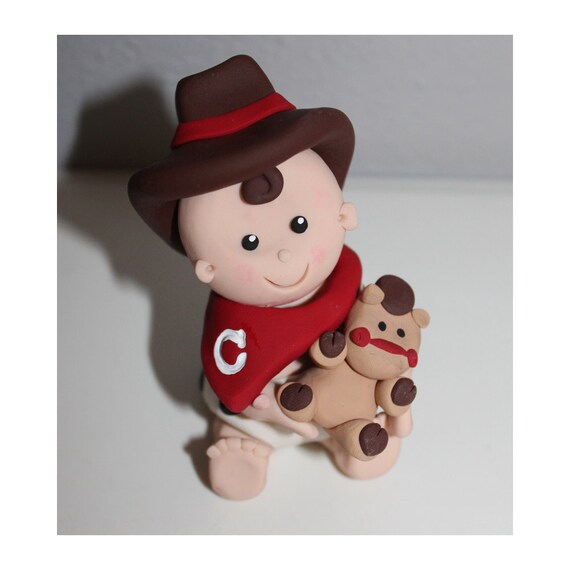 Custom Cowboy Cake Toppers for Birthday or Baby Shower