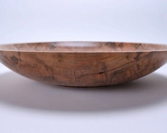 Fiddleback Ambrosia Maple Wooden Bowl #1336 12 1/8" X 2 1/2"