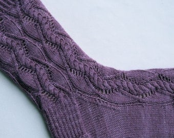 Knit Sock Pattern: Plato's Favorite Socks Knitting Pattern