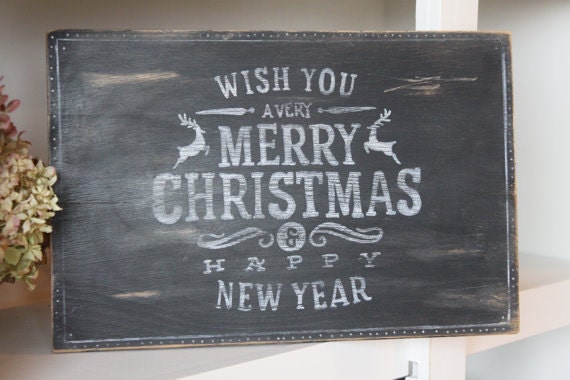 merry christmas chalkboard sign reclaimed wood merry christmas chalkboard sign reclaimed wood