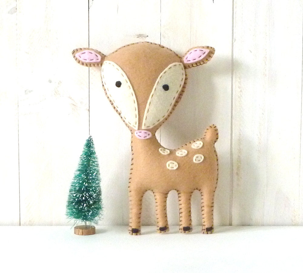 stuffed deer pattern