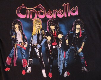 CINDERELLA 1987 tour TSHIRT