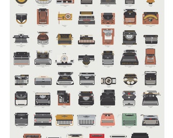 A Visual Compendium of Typewriters