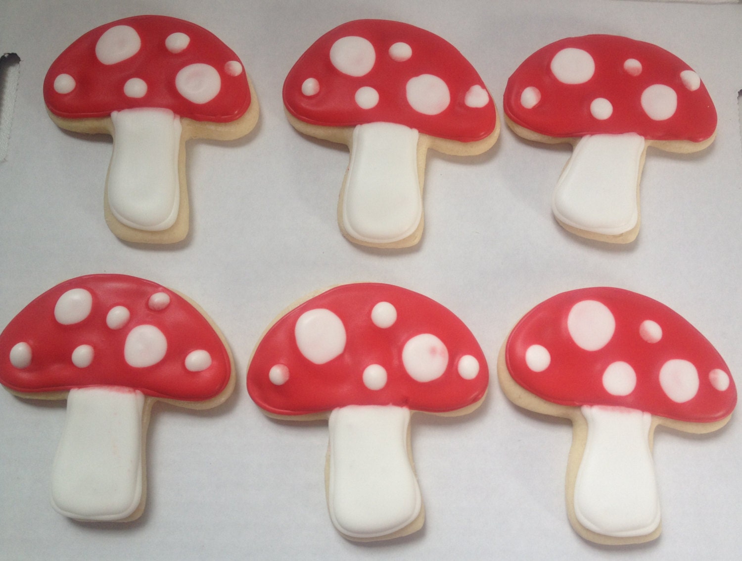 Woodland Mushroom Sugar Cookies