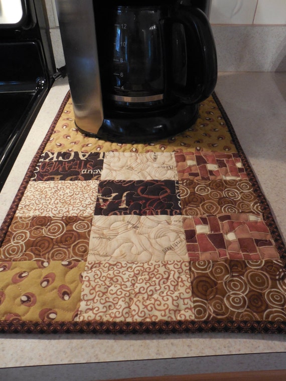 Coffee Pot MatReversibleFree Shipping to US and Canada