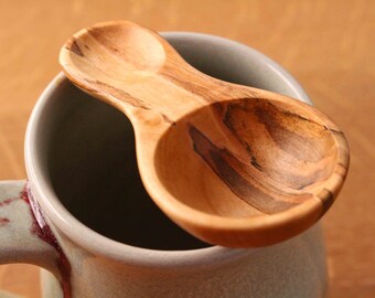 Wooden spoon, wood utensil, kitchen utensil, coffee scoop, measuring spoon, 1 tablespoon