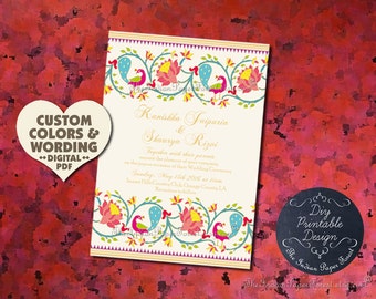 View WEDDING Invitations by TheIndianPaperForest on Etsy