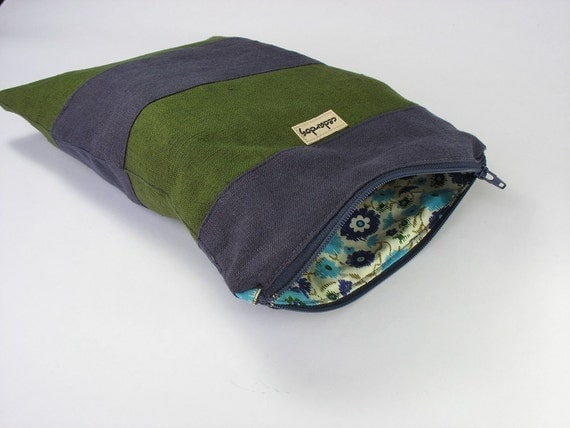 hemp makeup bag