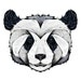 Panda Wall Sticker Decal by Andreas Preis