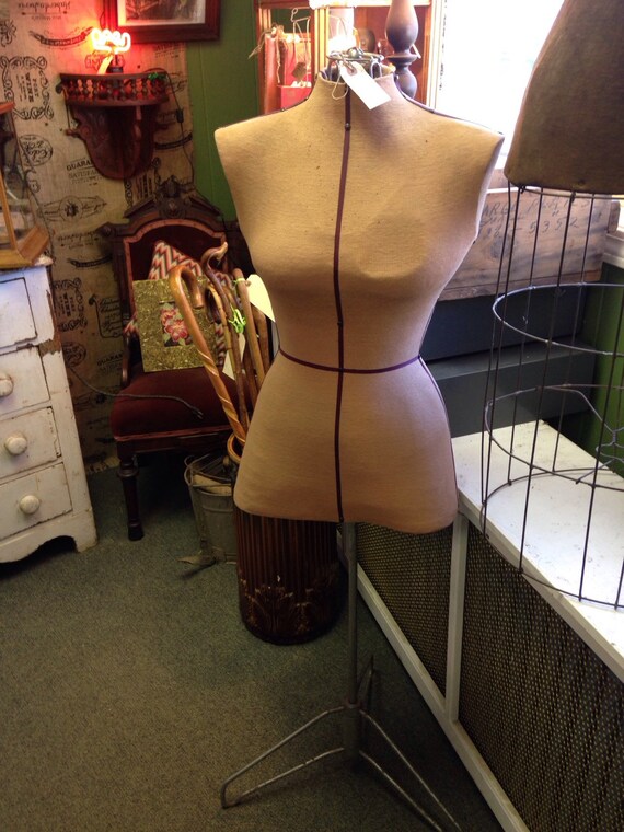 Vintage Singer steampunk dress form vintage dress by Verbayna