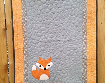 Made to Order Fox Baby Quilt