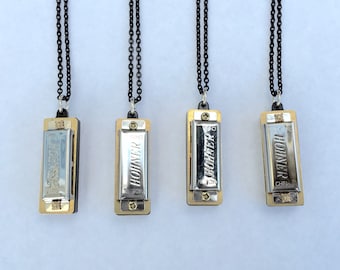 Harmonica Necklace