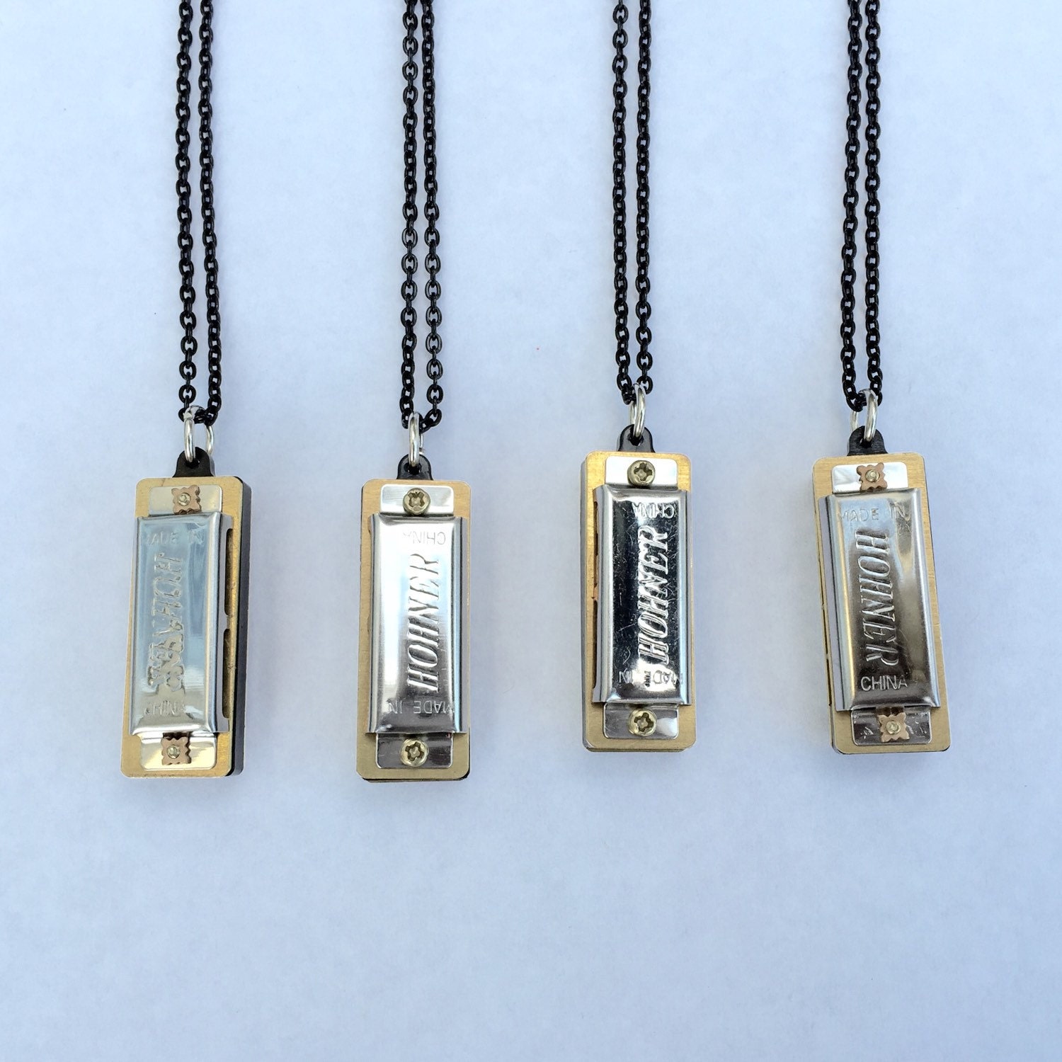 Harmonica Necklace