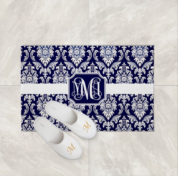 Personalized Plush Bath Mat