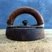 Antique Iron with wooden handle