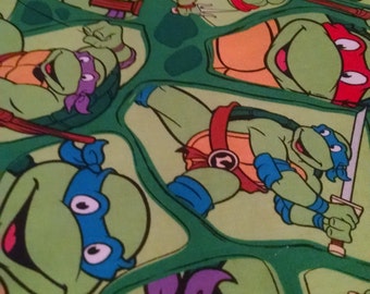 Teenage mutant ninja turtles Baby Toddler Bedding Fitted sheet with standard pillowcase set