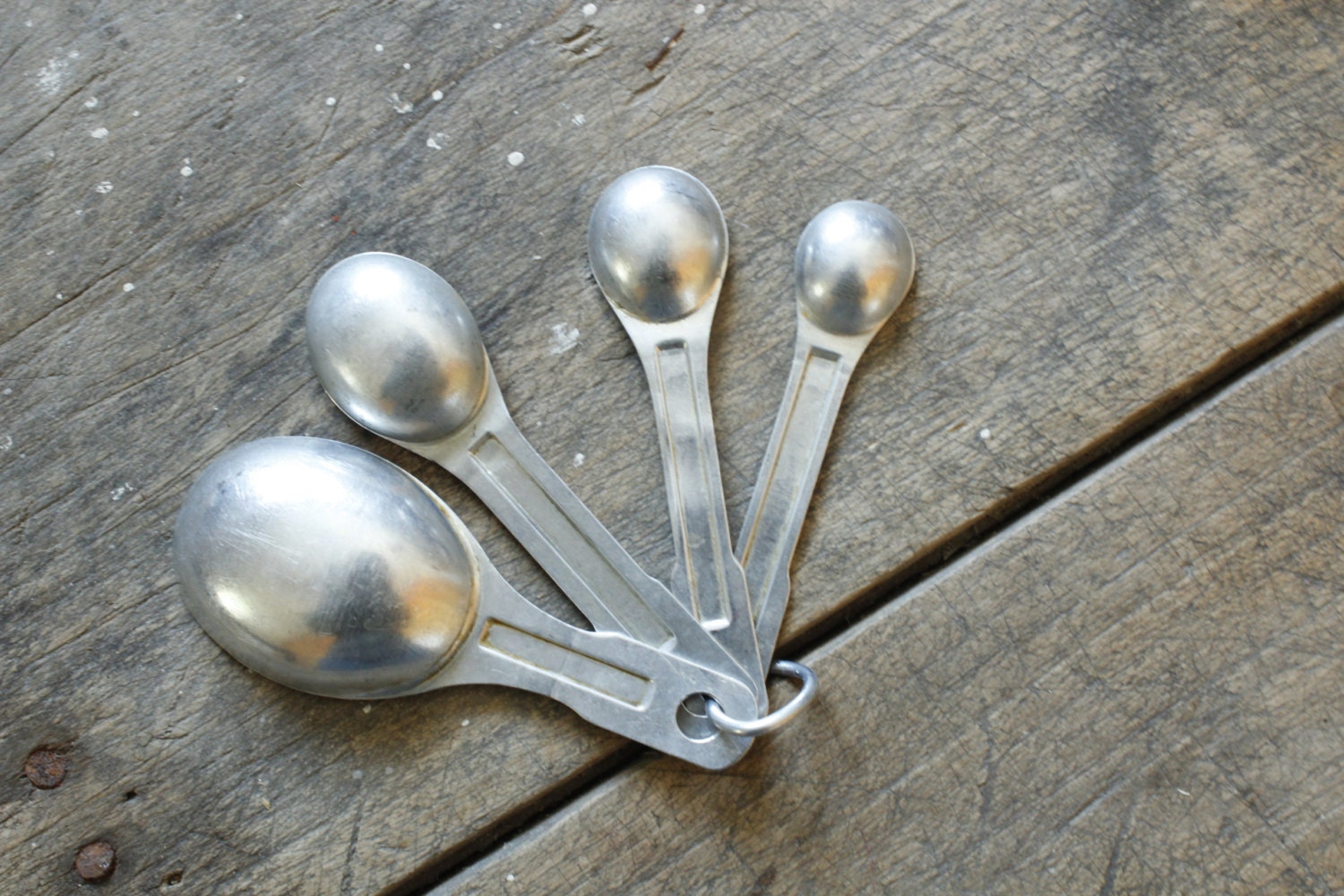 Vintage Metal Measuring Spoons