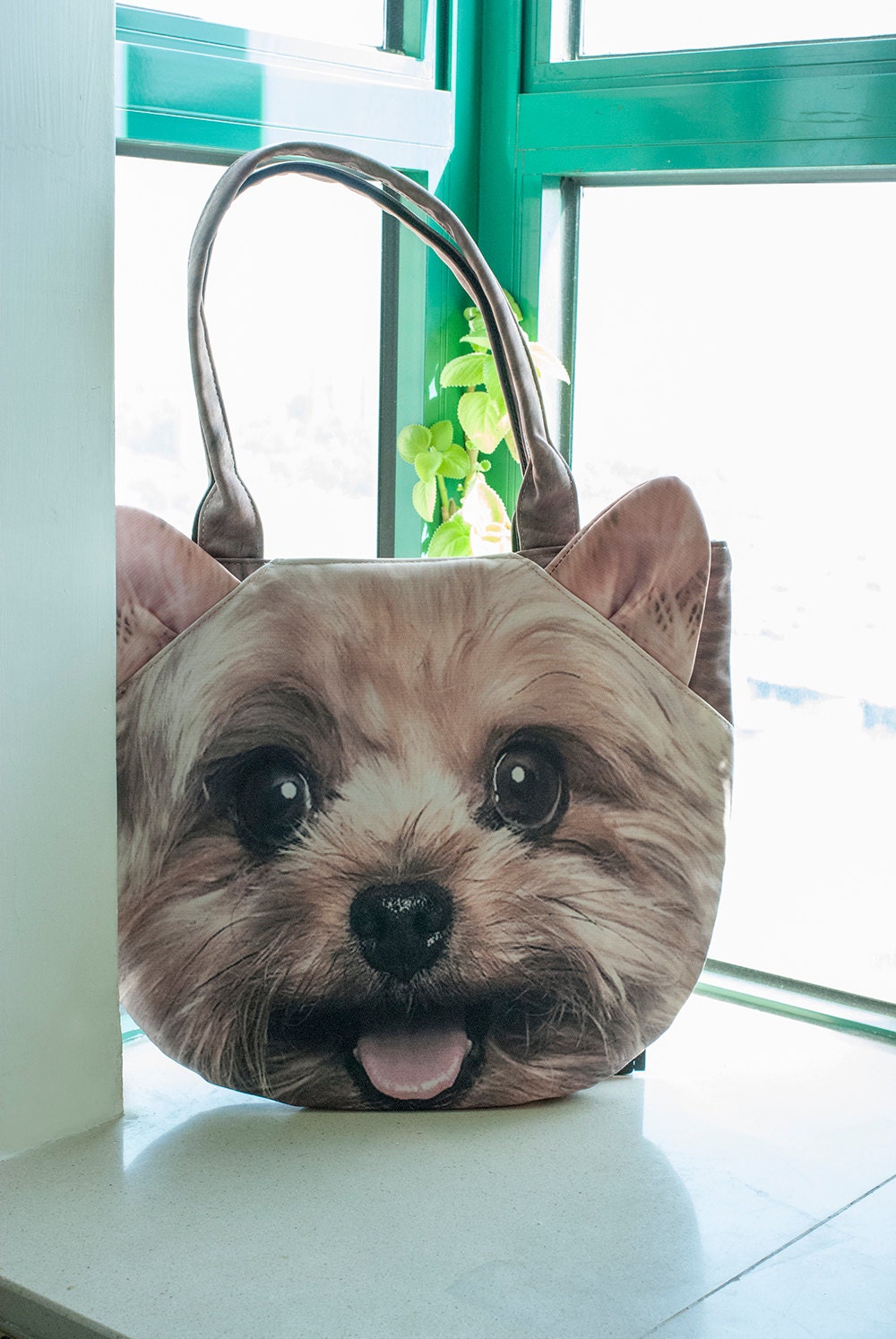 Yorkshire Terrier dog bag dog purse dog shoulder bag by BENWINEWIN