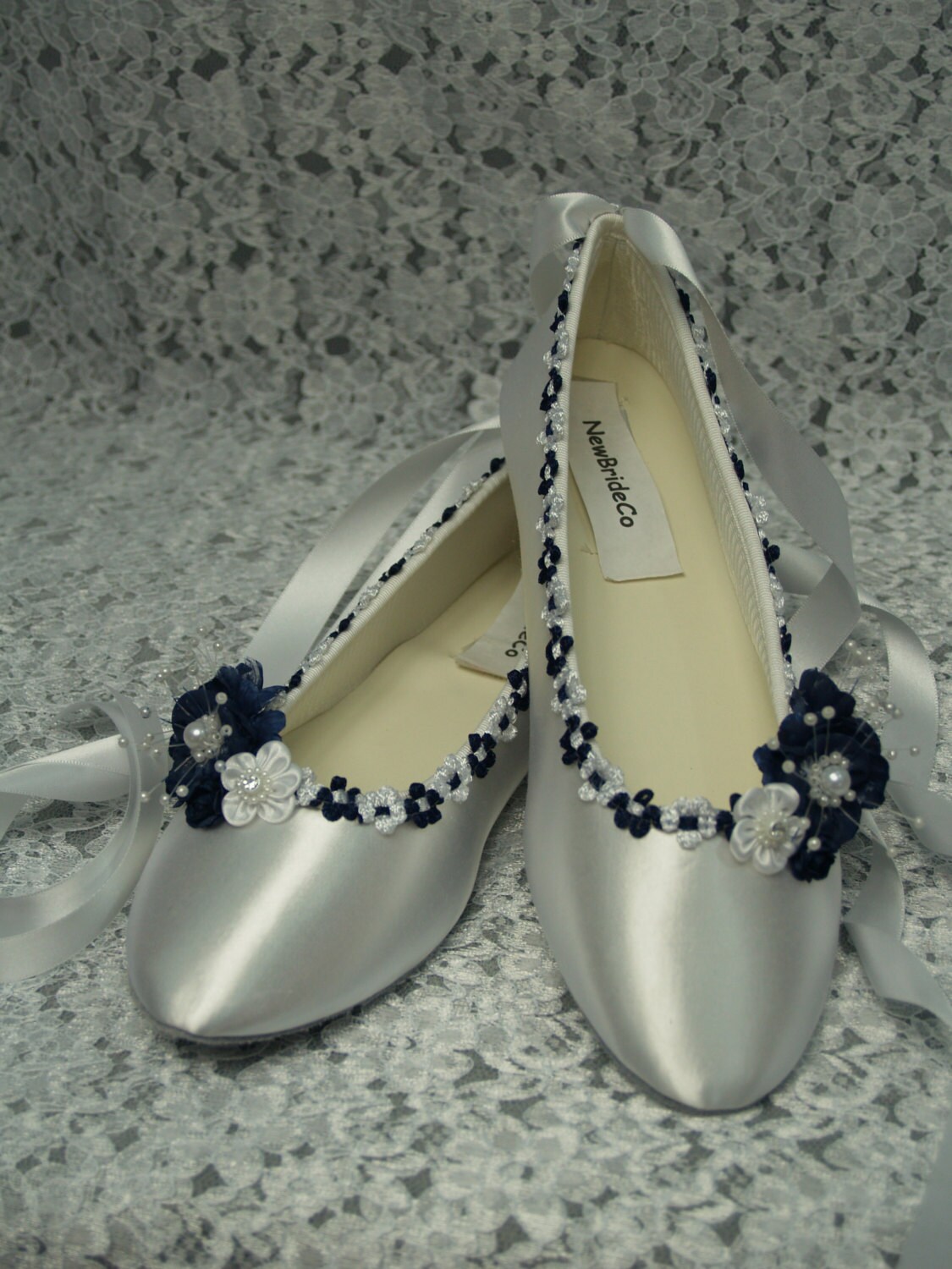 navy ballroom shoes